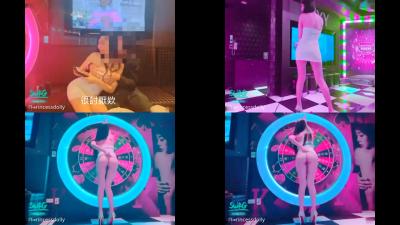 前凸后翘巨乳长腿夜店公主被王董点台,包厢玩骰子输了遭疯狂爆操,浪叫呻吟混合淫语不断超刺激!