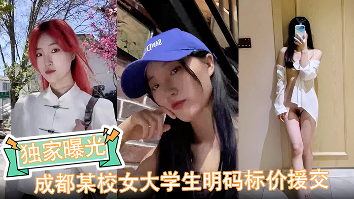 成都女大生明码标价援交 被金主爆操内射完整版